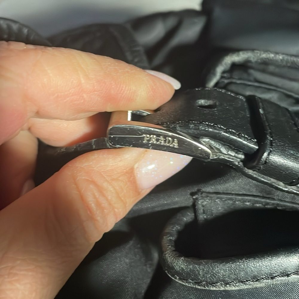 Prada Authentic Nylon Backpack - Very Decent Cond… - image 8